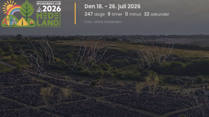 spejdernes lejr scene